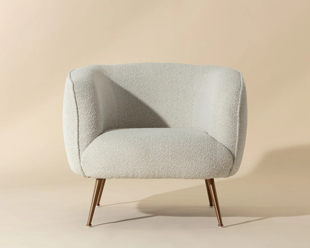 LOUNGE CHAIR AMELIA - COPENHAGEN WHITE