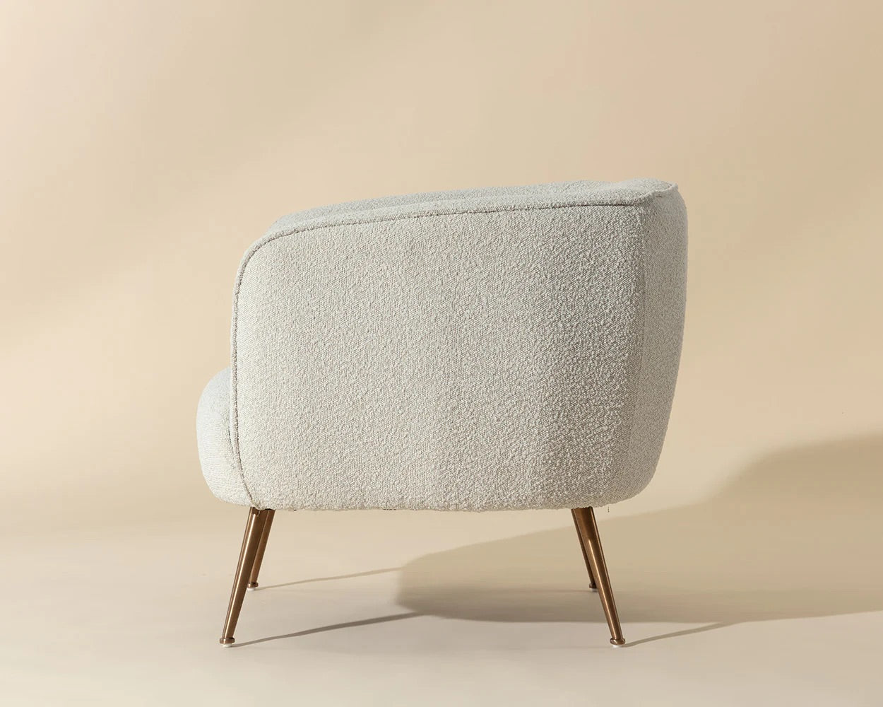 LOUNGE CHAIR AMELIA - COPENHAGEN WHITE