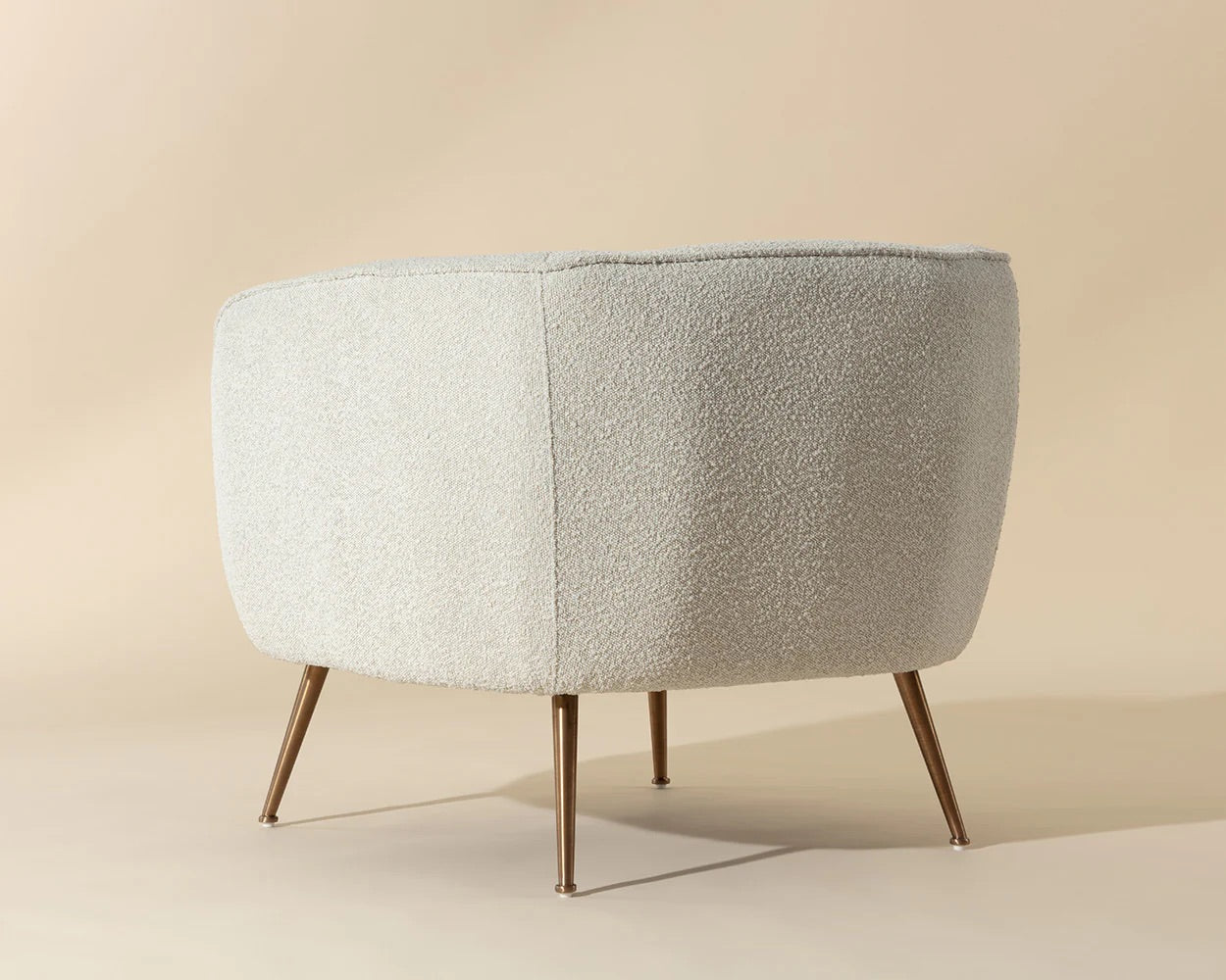 LOUNGE CHAIR AMELIA - COPENHAGEN WHITE