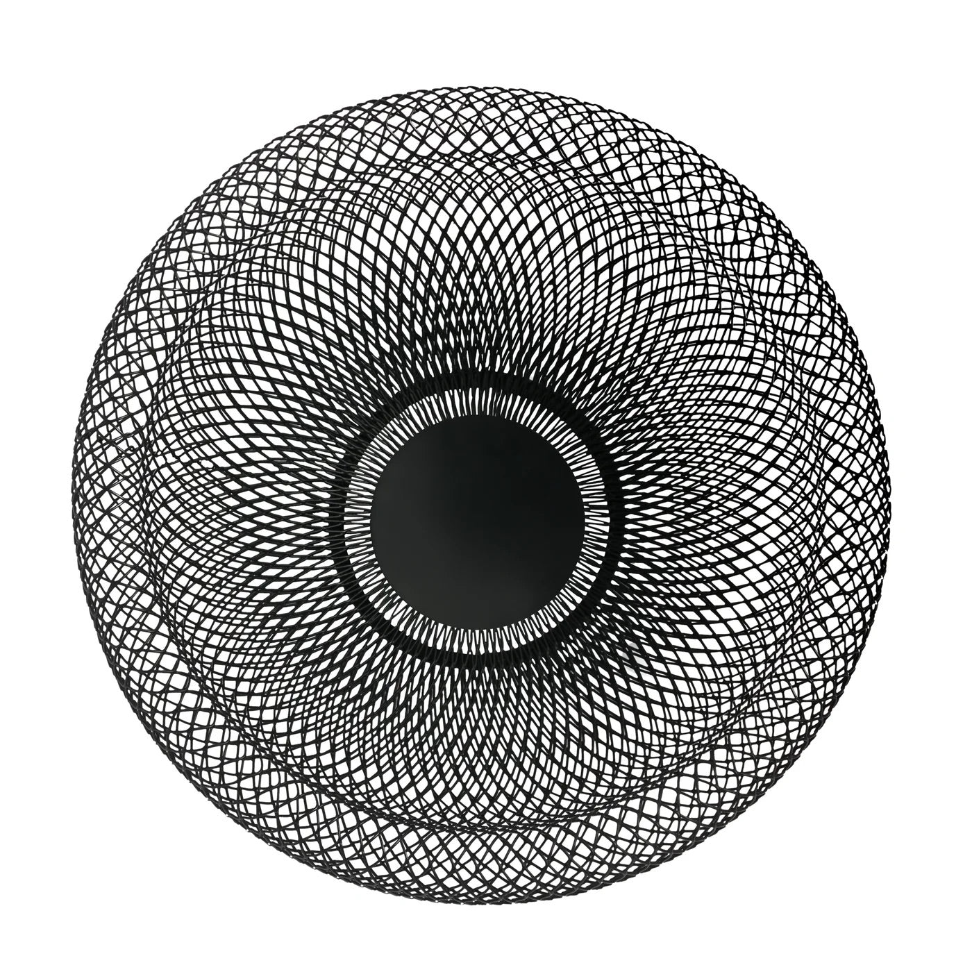 BOWL, DOUBLE WALL - BLACK MESH