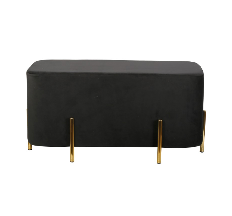 OTTOMAN ORSON, BLACK