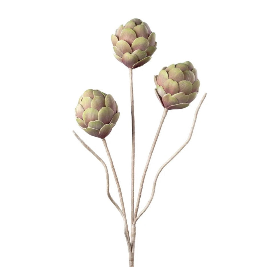 FLORAL STEM - 3 POD ARTICHOKE