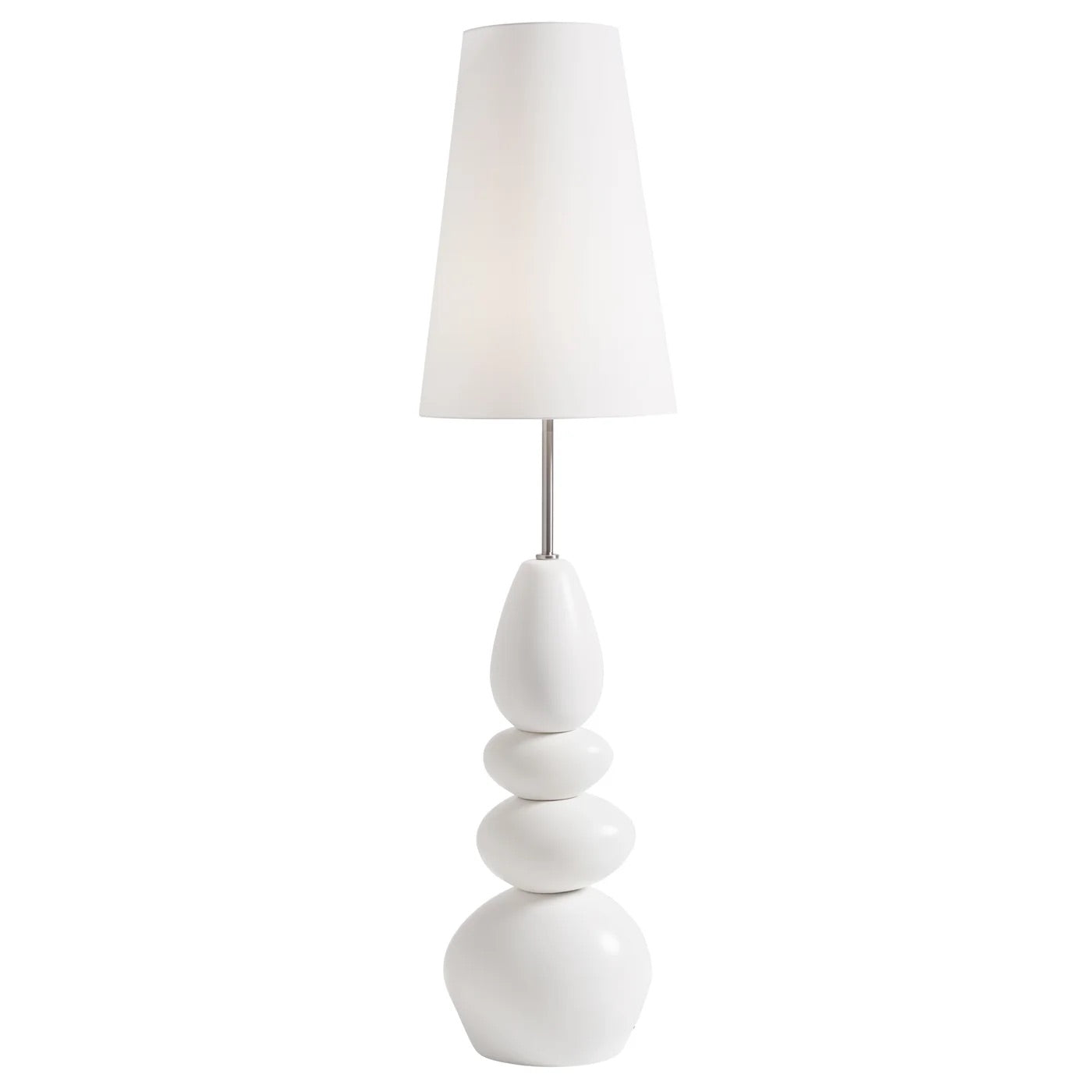 FLOOR LAMP NORDIC - WHITE CERAMIC