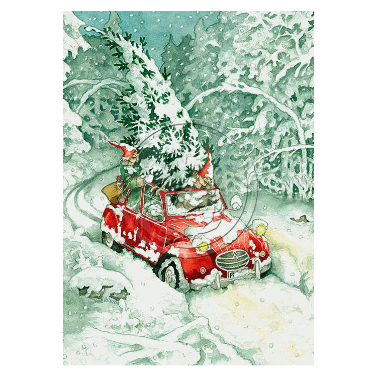 CHRISTMAS POSTCARD (4" x 6") - AUNTIES NR 25