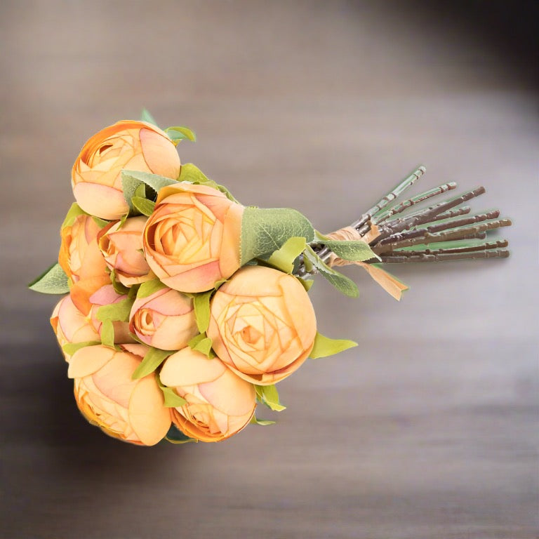 PEONY BUD BOUQUET - YELLOW