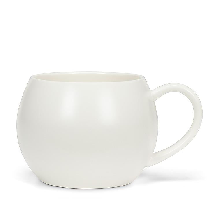 MUG - BALL, MATTE WHITE