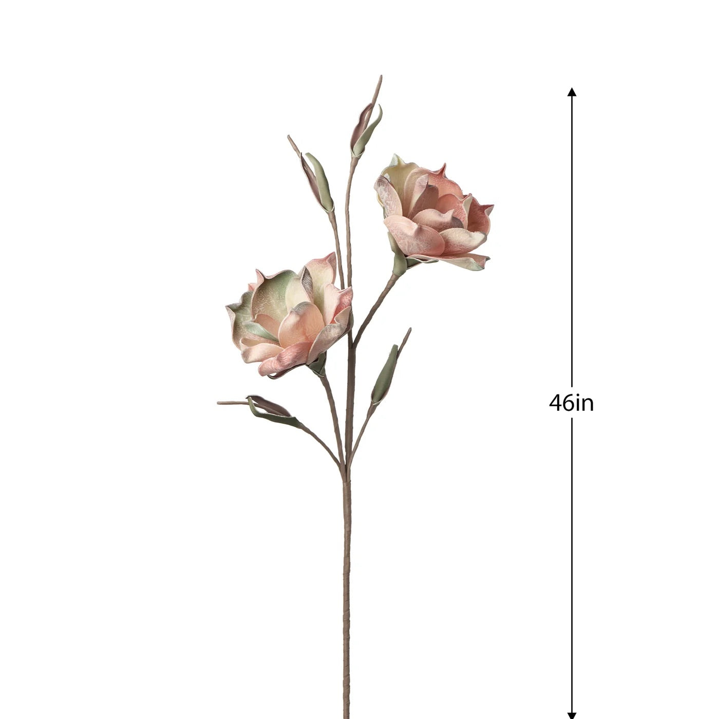 FLORAL STEM, VINTAGE MAGNOLIA - PINK