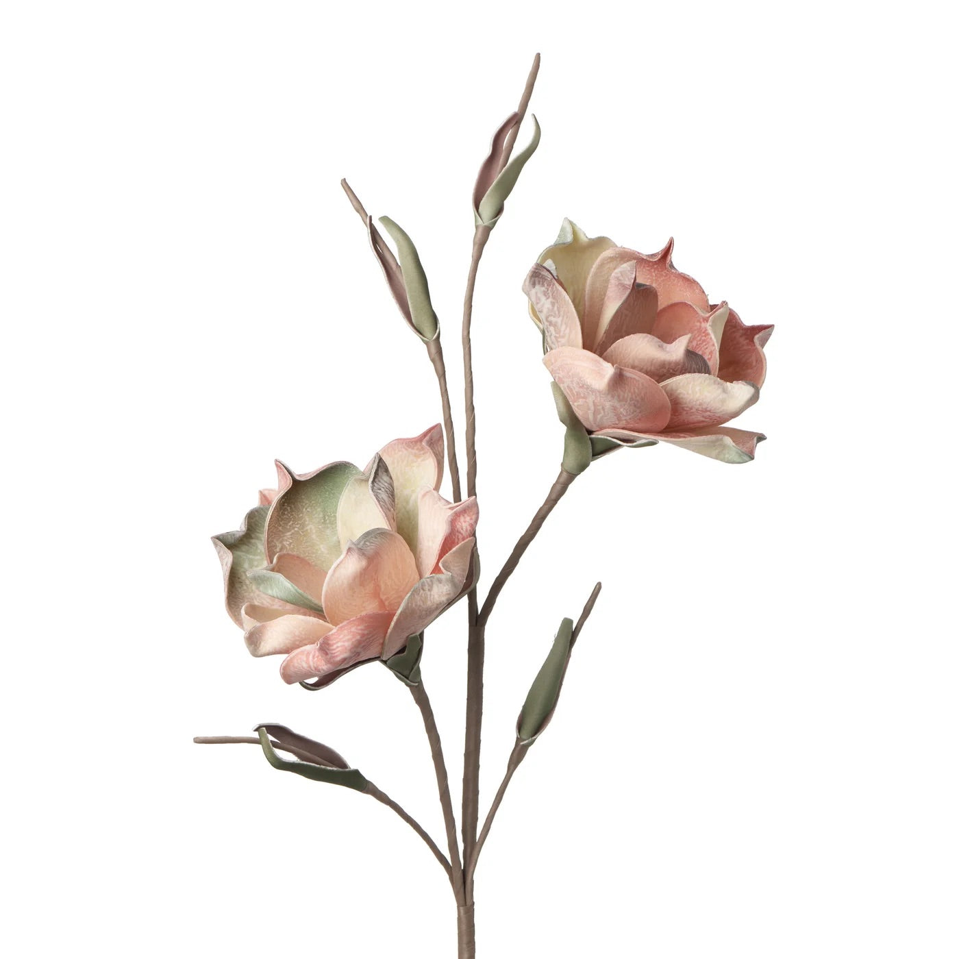 FLORAL STEM, VINTAGE MAGNOLIA - PINK