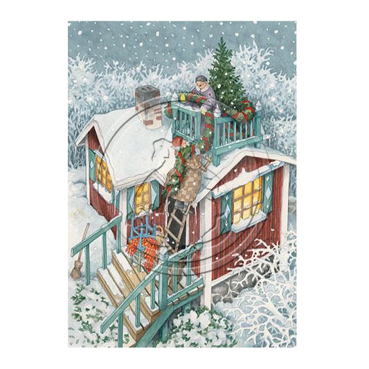 CHRISTMAS POSTCARD (4" x 6") - AUNTIES NR 59