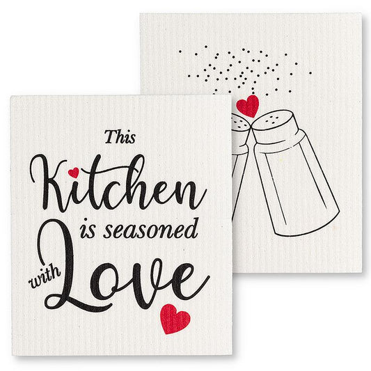 DISHCLOTH (SET OF 2) SEASONED KITCHEN