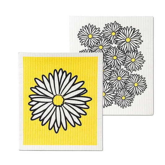 DISHCLOTH (SET OF 2) DAISY