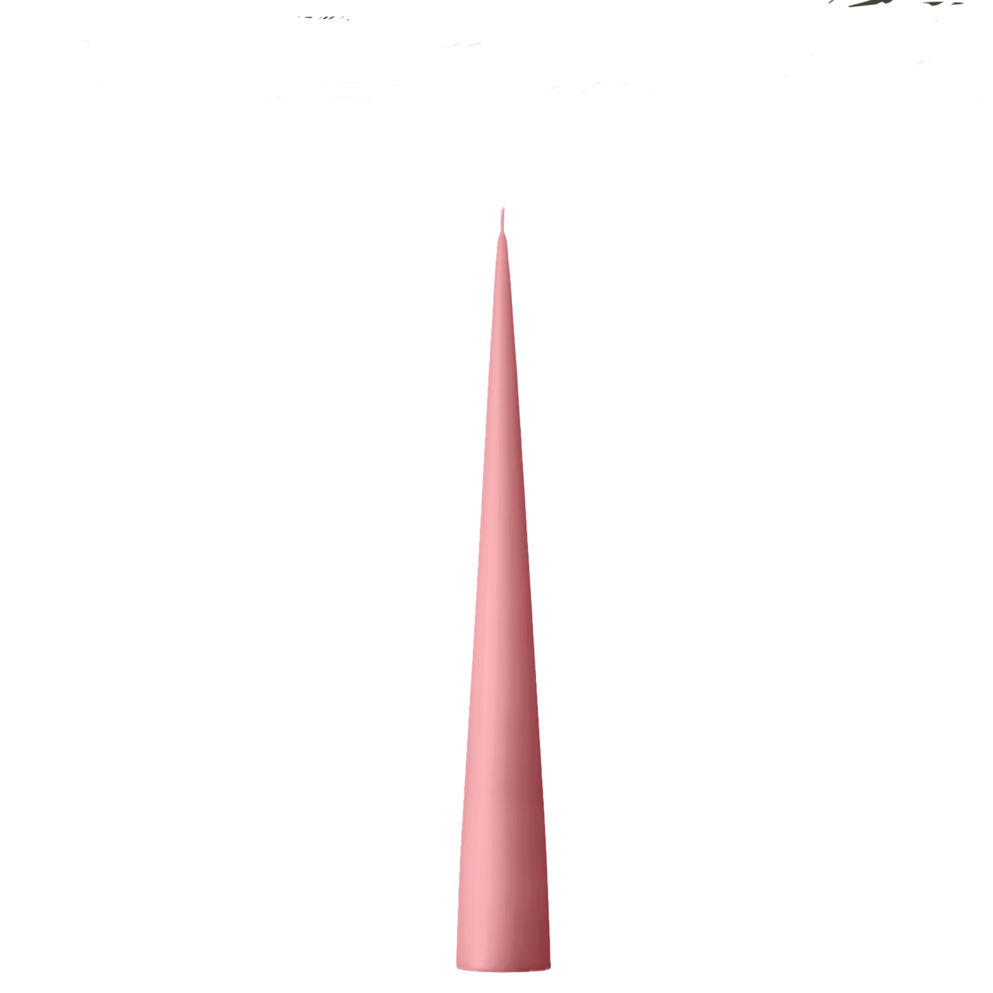 ESTER & ERIK, CONE CANDLE - OLD ROSE, 9.8"