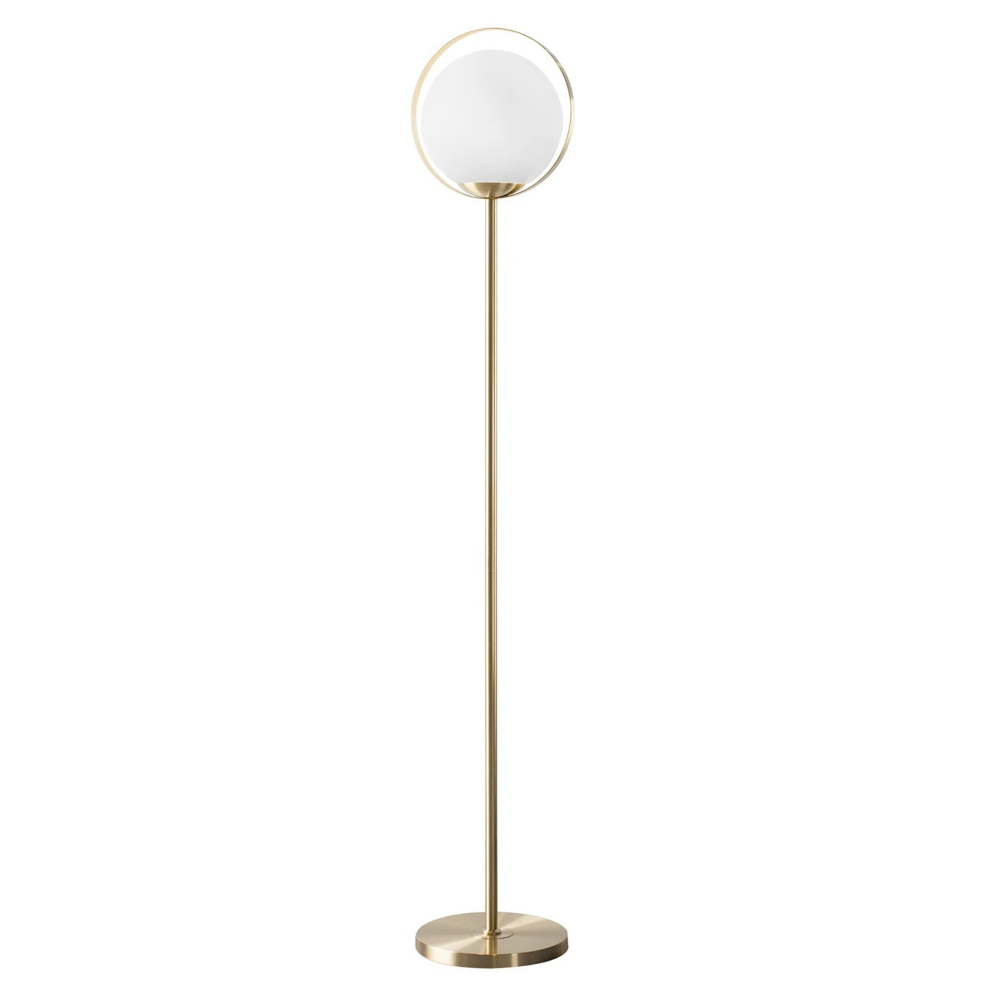 FLOOR LAMP HELLY - FROSTED WHITE GLOBE