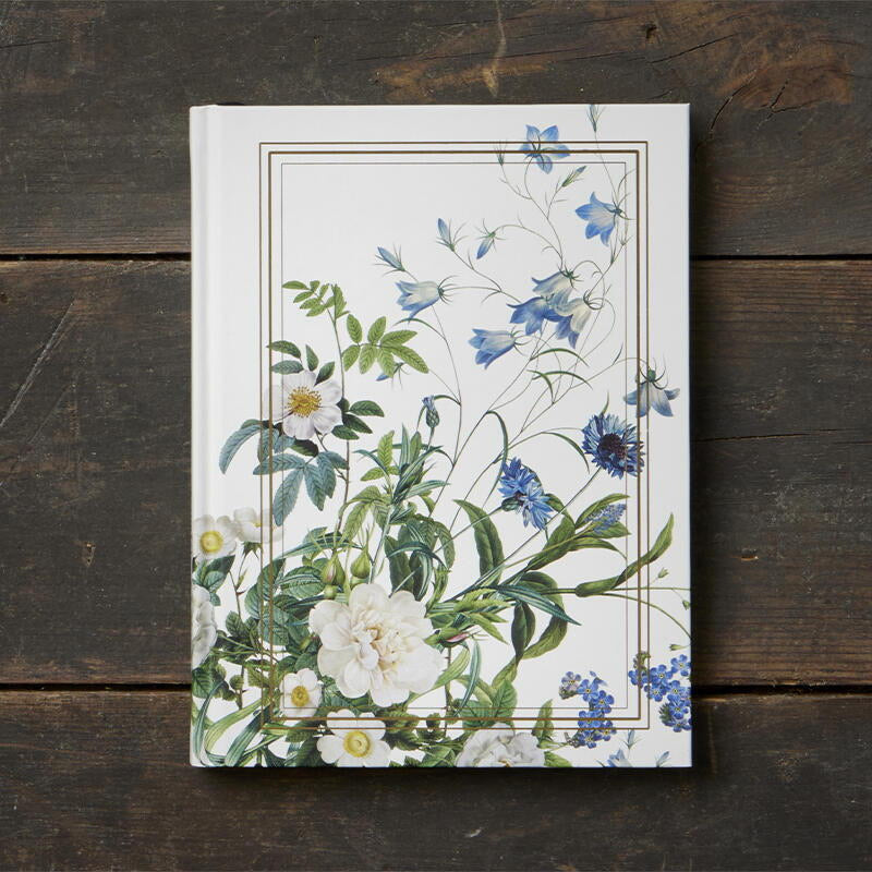 NOTEBOOK, BLUE FLOWER GARDEN