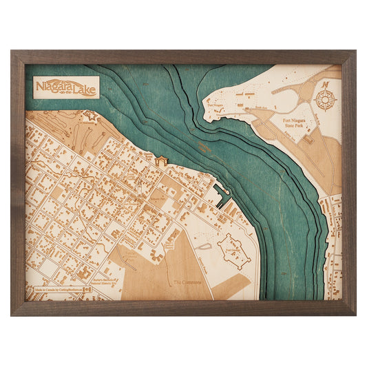 MAP, FRAMED - NOTL/OLD TOWN