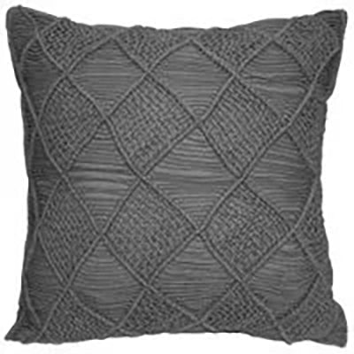 PILLOW KENT 22"x22" - GREY