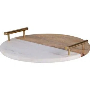 TRAY ROUND, DIONNE - Ø 14'' x 2''H