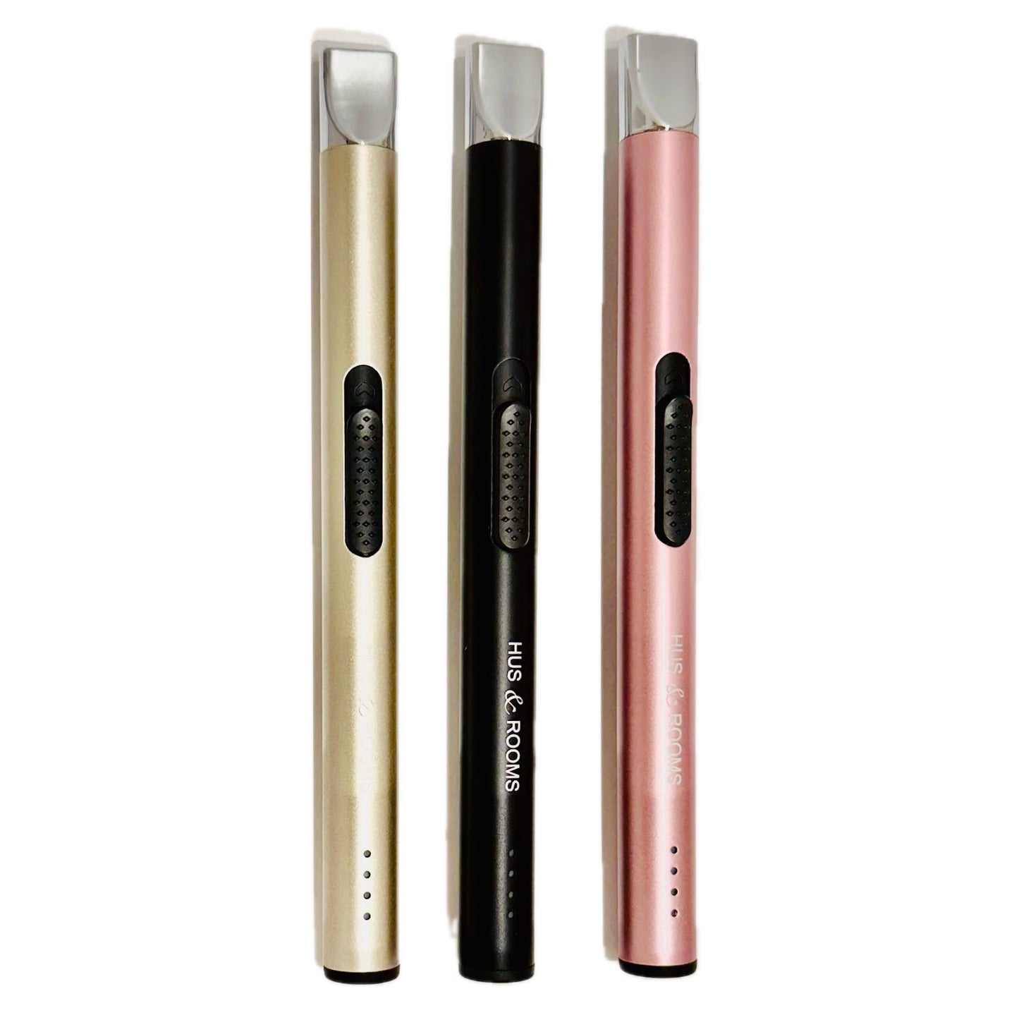 LIGHTER, PLATINUM GOLD / RECHARGE USB