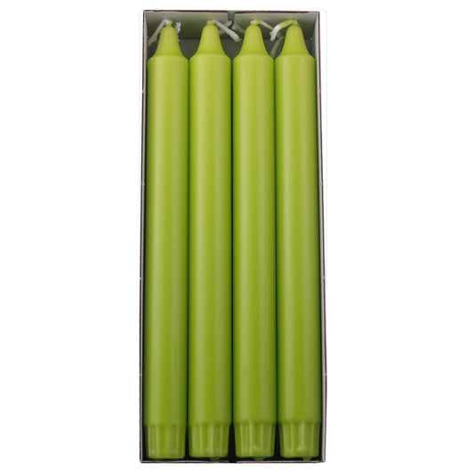 DANISH CANDLE, PILLAR - SOFT LIME 10"H