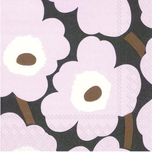 MARIMEKKO NAPKINS, LUNCHEON - UNIKKO ROSE