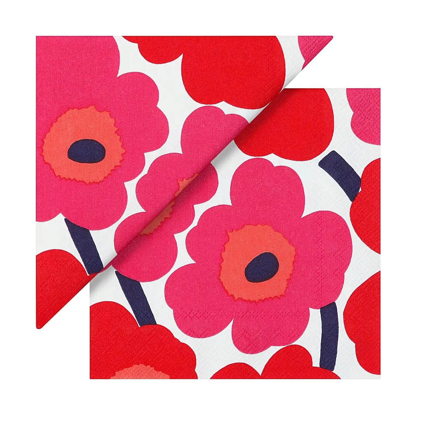 MARIMEKKO NAPKINS, LUNCHEON - UNIKKO RED