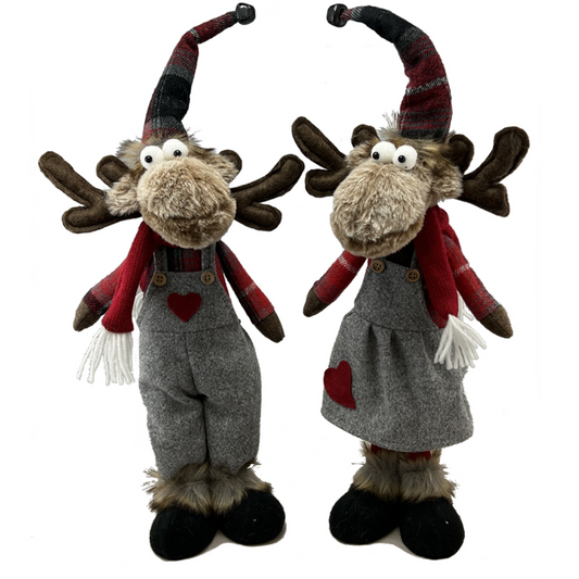 MOOSE-COUPLE, STANDING 20"H