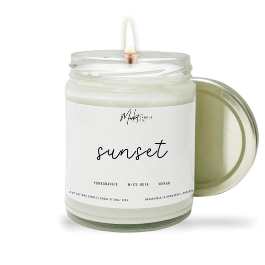 CANDLE (SOY WAX), SUNSET 8oz