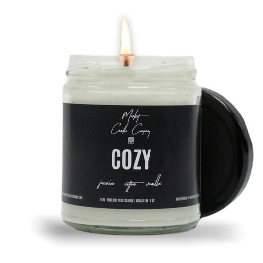 CANDLE (SOY WAX), COZY 8oz