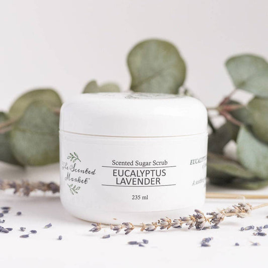 SUGAR SCRUB, EUCALYPTUS LAVENDER