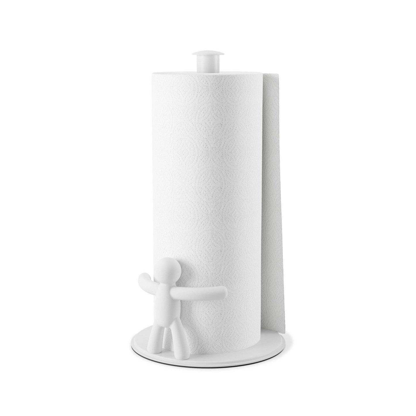 PAPER TOWEL HOLDER, WHITE