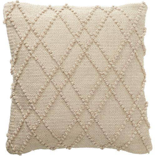 PILLOW, BEIGE OR GREY - AIDA