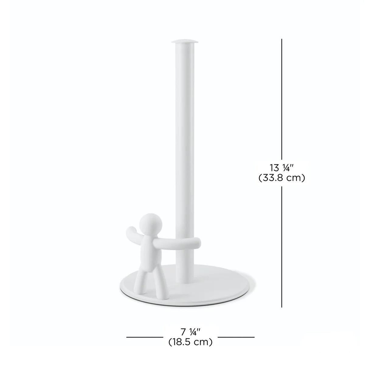 PAPER TOWEL HOLDER, WHITE