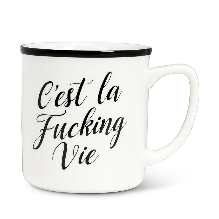 MUG - C'EST LA VIE 4"H