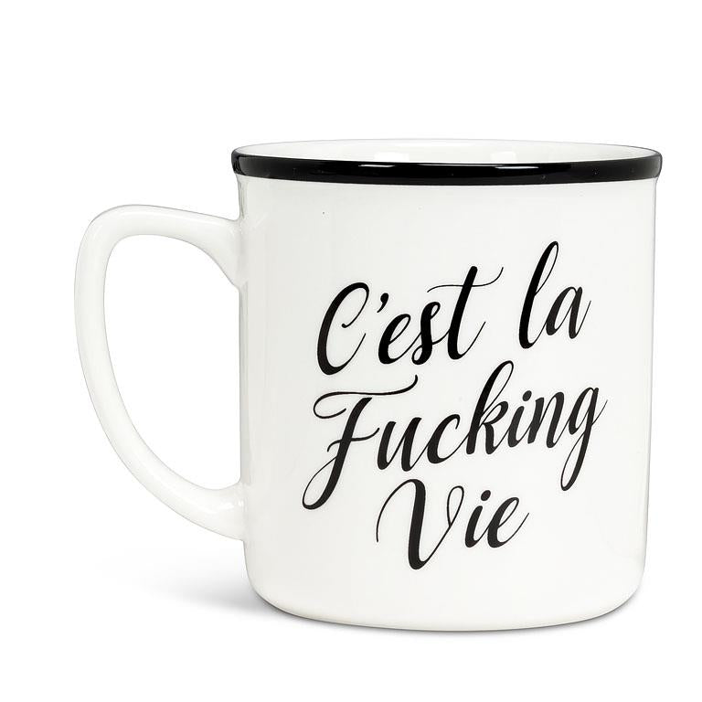 MUG - C'EST LA VIE 4"H