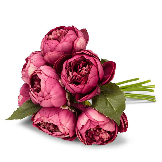 PEONY BOUQUET - ROSE, 10"H