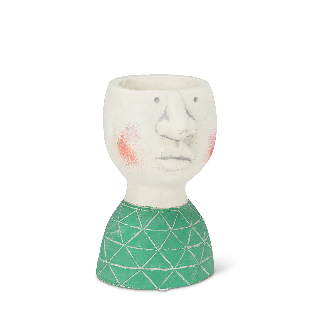 PLANTER - MALE HEAD, SMALL