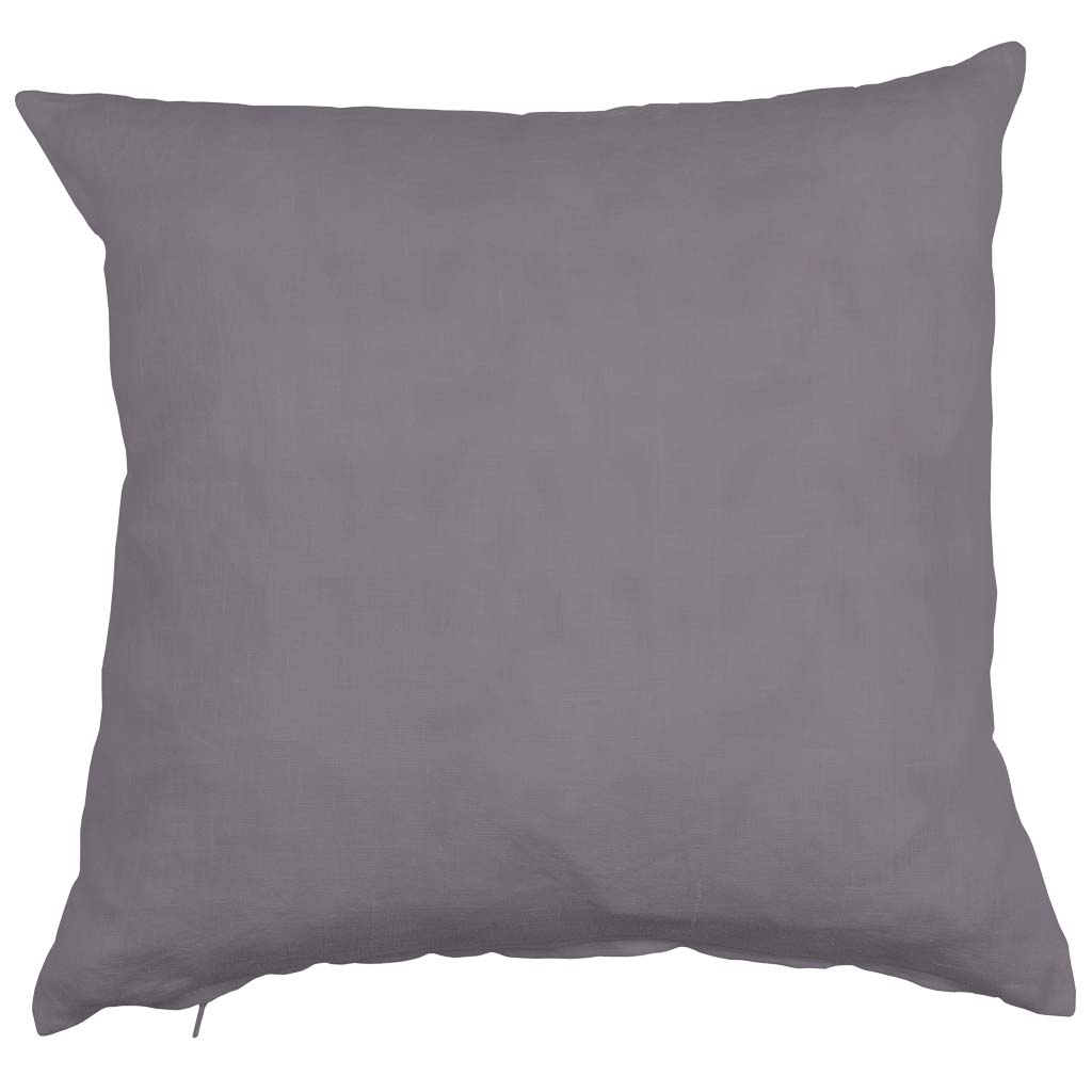 PILLOW, LINN GREY - 20" x 20"