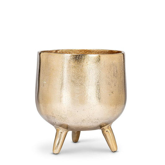 PLANTER/ICE BUCKET (TRIPOD) - GOLD