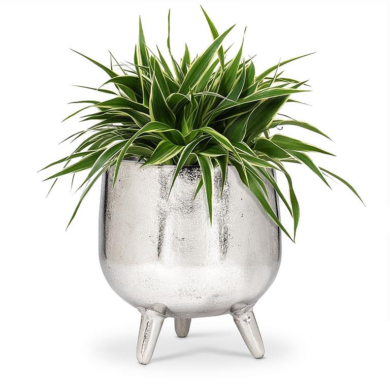 PLANTER/ICE BUCKET (TRIPOD) - NICKELPLATED