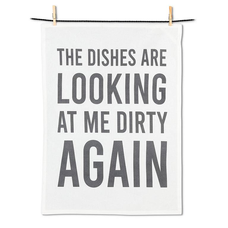 TEA TOWEL - CHEEKY TEXT