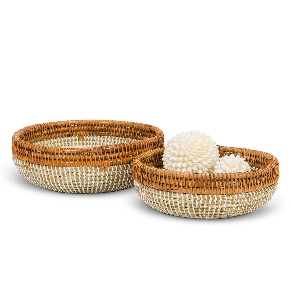 BOWL / BASKET - LOW, LARGE