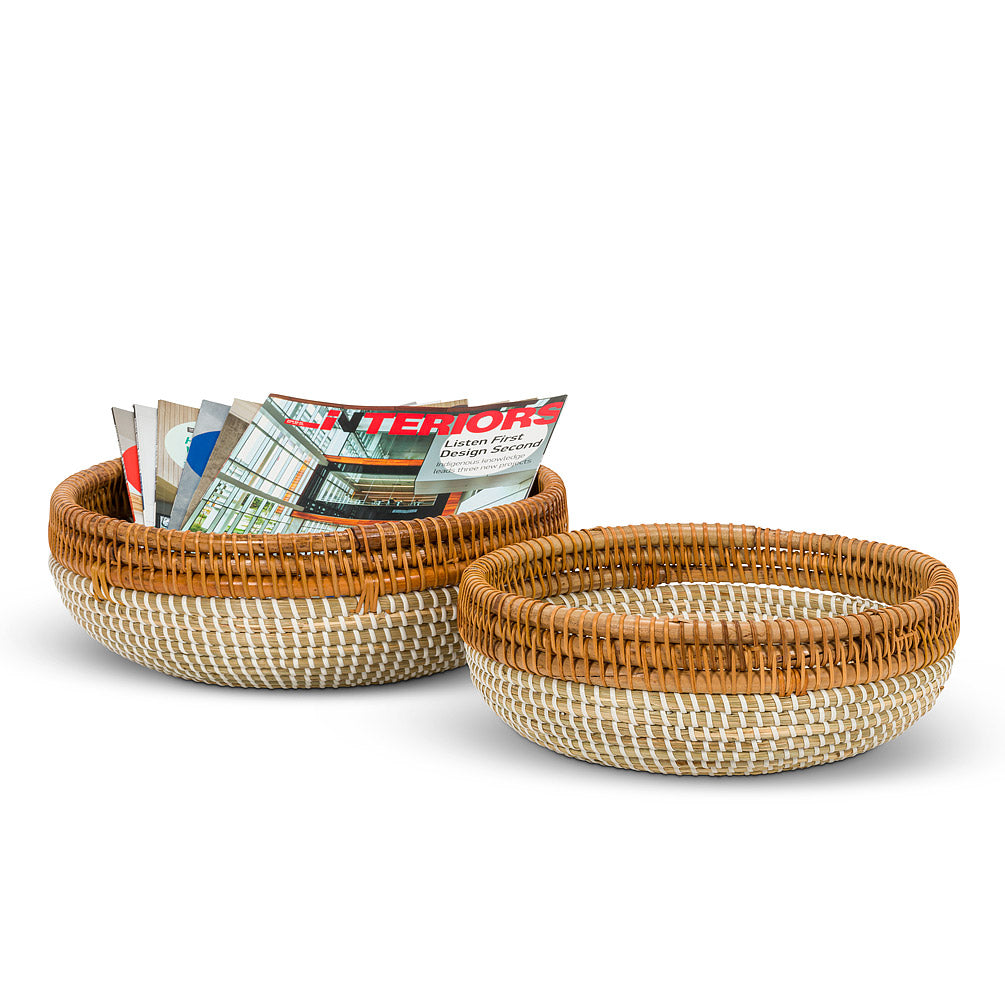 BOWL / BASKET - LOW, LARGE