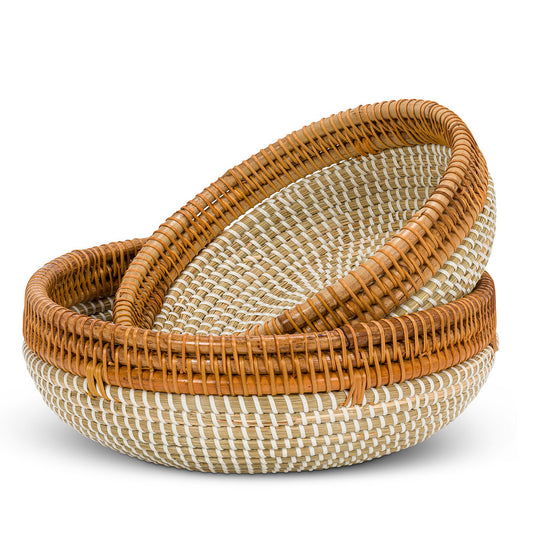 BOWL / BASKET - LOW, LARGE