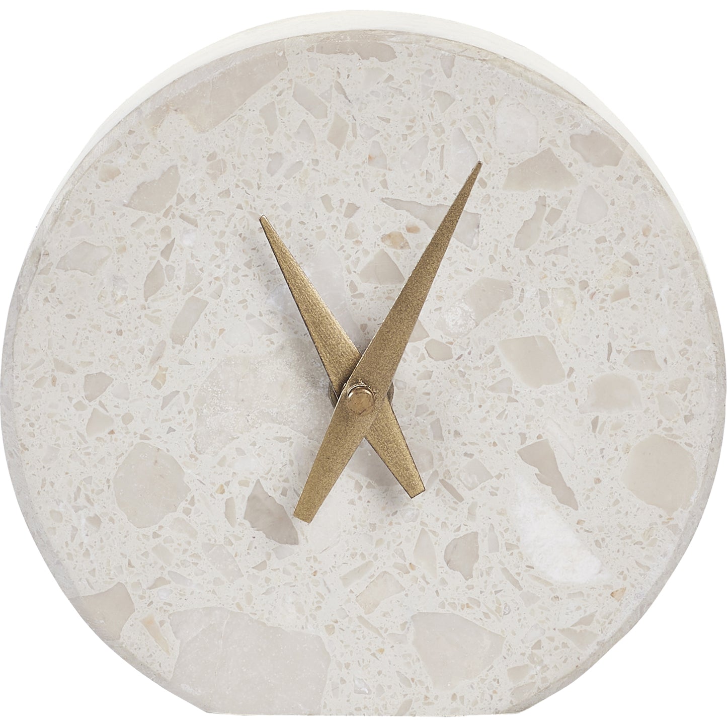 TABLE CLOCK - MARBLE