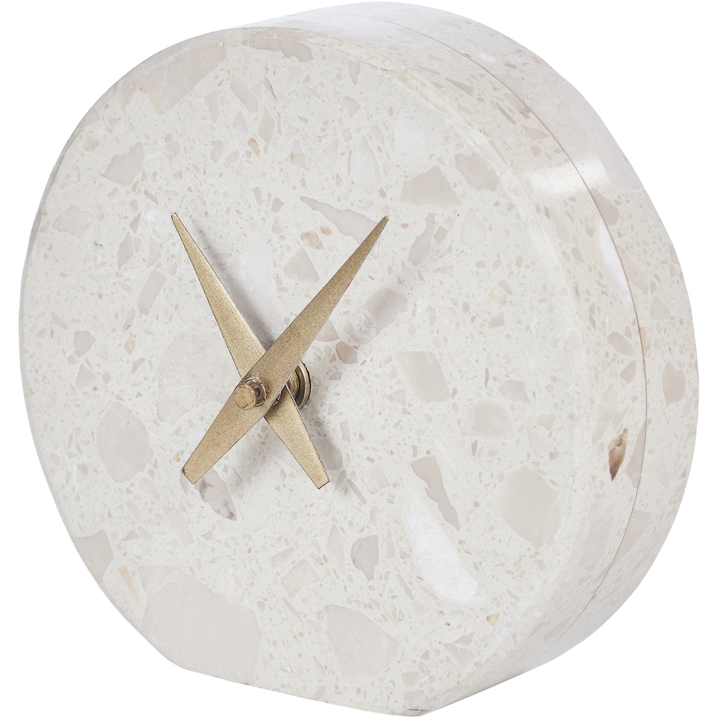 TABLE CLOCK - MARBLE