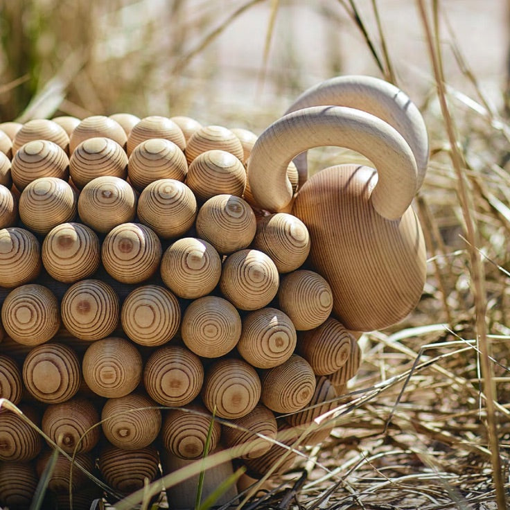 AARIKKA WOODEN RAM - JUHLAPÄSSI, NATURAL