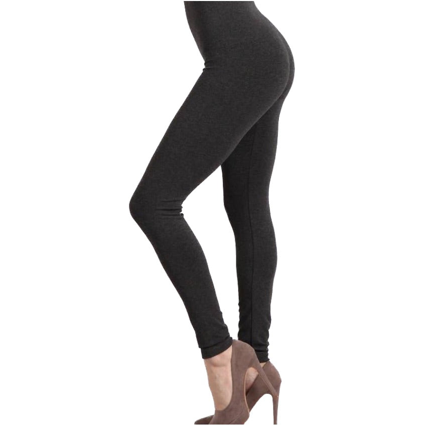 LEGGINGS CHARCOAL, TUMMY TUCK (OS)