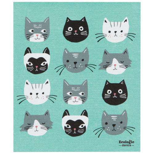 DISHCLOTH (SIZE: MEDIUM) - CATS MEOW